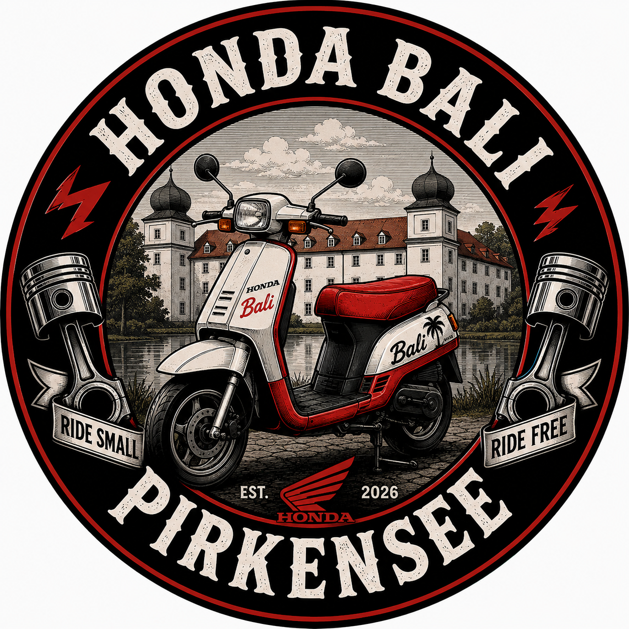 Honda Bali Pirkensee Vereinslogo